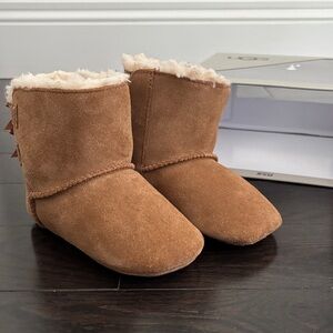 Baby UGG Suede Shearling Boots